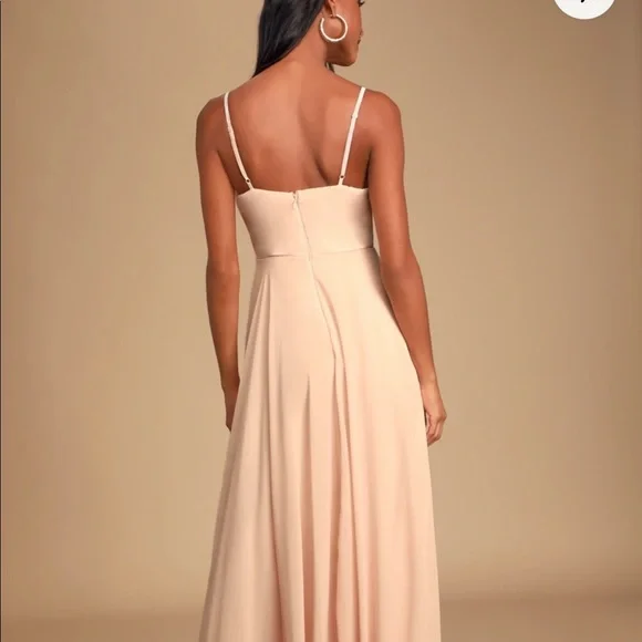 Lulus blush briandsmaid dress‎ - Picture 10 of 12
